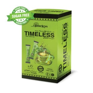 چای لاته نعنا کم کالری تایم لس